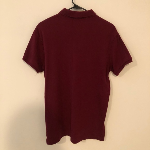 Ralph Lauren Maroon Burgundy Polo - Picture 4 of 4